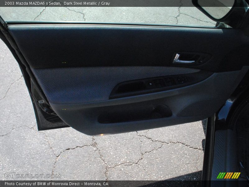 Dark Steel Metallic / Gray 2003 Mazda MAZDA6 s Sedan