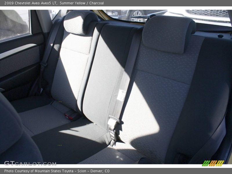 Summer Yellow / Charcoal 2009 Chevrolet Aveo Aveo5 LT