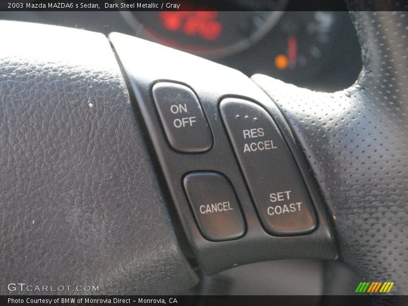 Dark Steel Metallic / Gray 2003 Mazda MAZDA6 s Sedan