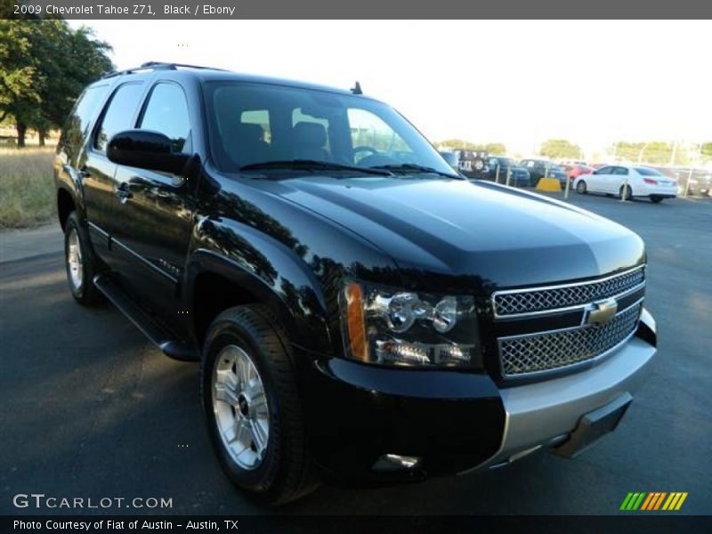 Black / Ebony 2009 Chevrolet Tahoe Z71