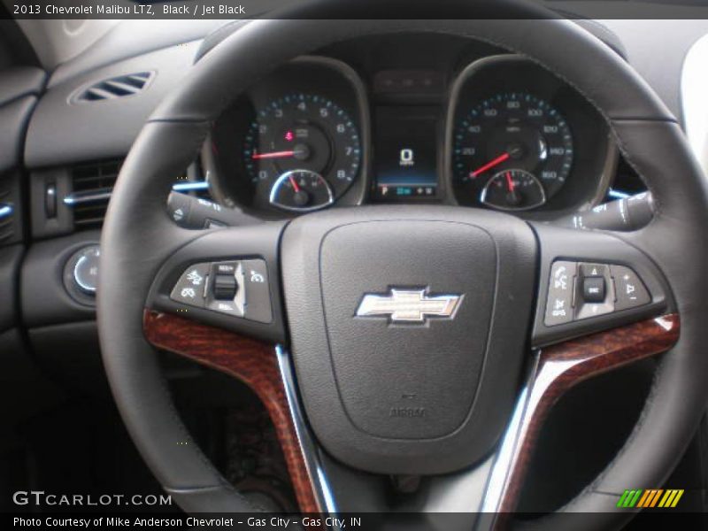 Black / Jet Black 2013 Chevrolet Malibu LTZ