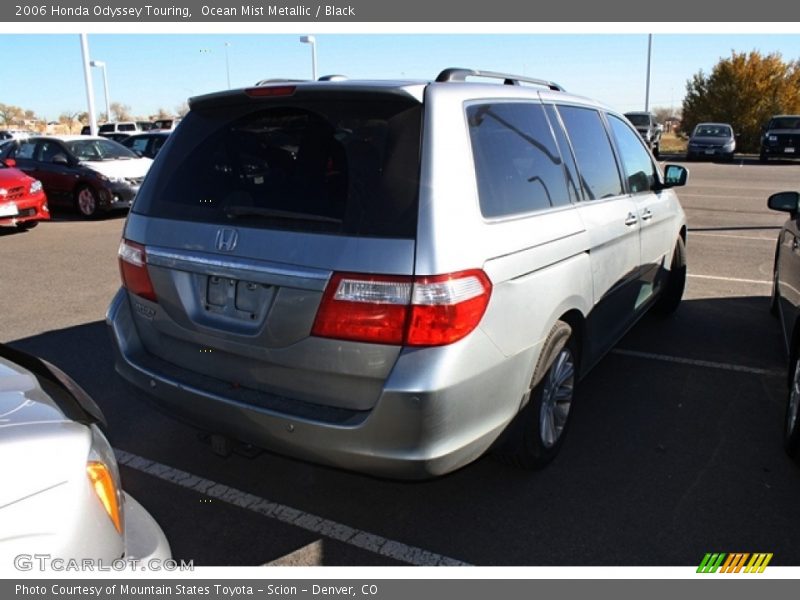 Ocean Mist Metallic / Black 2006 Honda Odyssey Touring