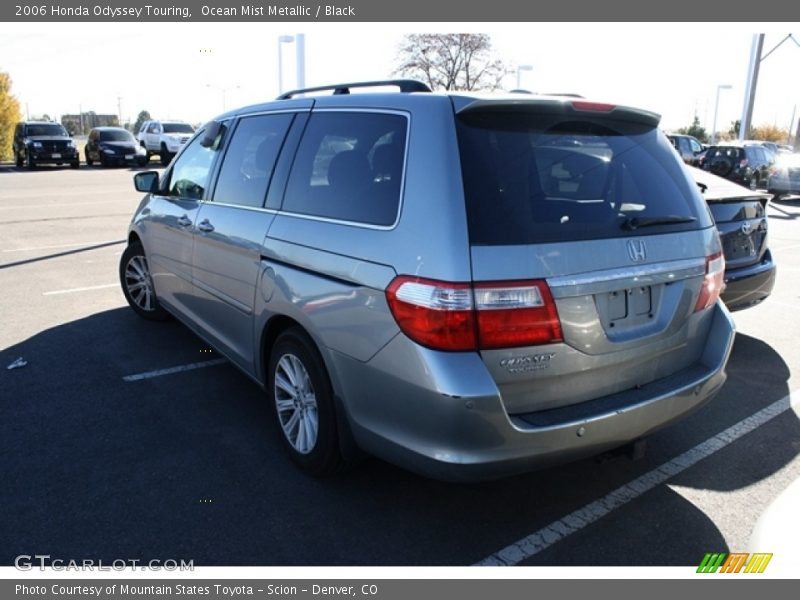 Ocean Mist Metallic / Black 2006 Honda Odyssey Touring