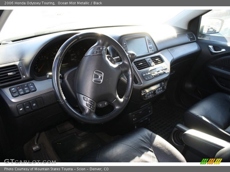 Ocean Mist Metallic / Black 2006 Honda Odyssey Touring