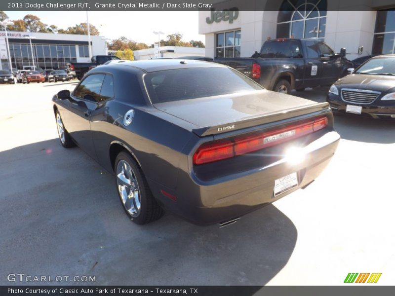 Granite Crystal Metallic / Dark Slate Gray 2013 Dodge Challenger R/T