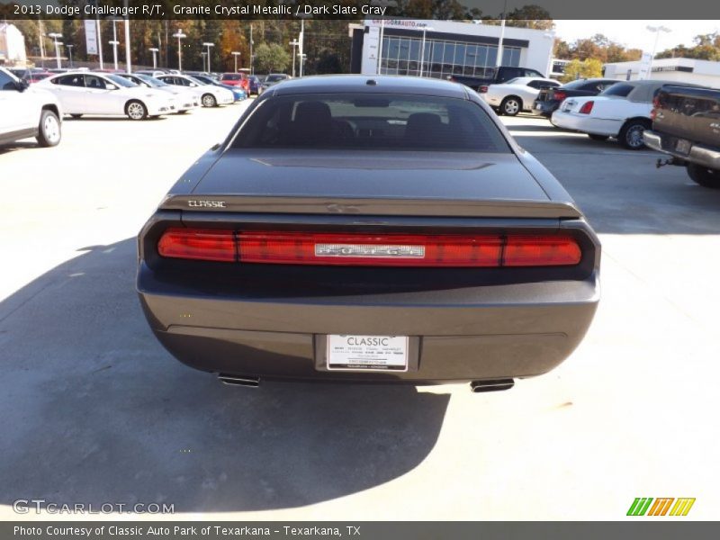 Granite Crystal Metallic / Dark Slate Gray 2013 Dodge Challenger R/T