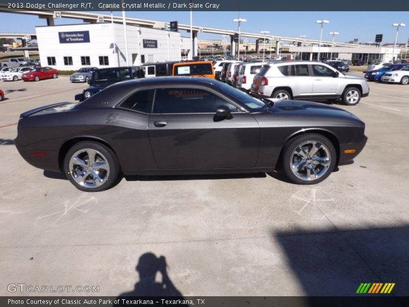 Granite Crystal Metallic / Dark Slate Gray 2013 Dodge Challenger R/T