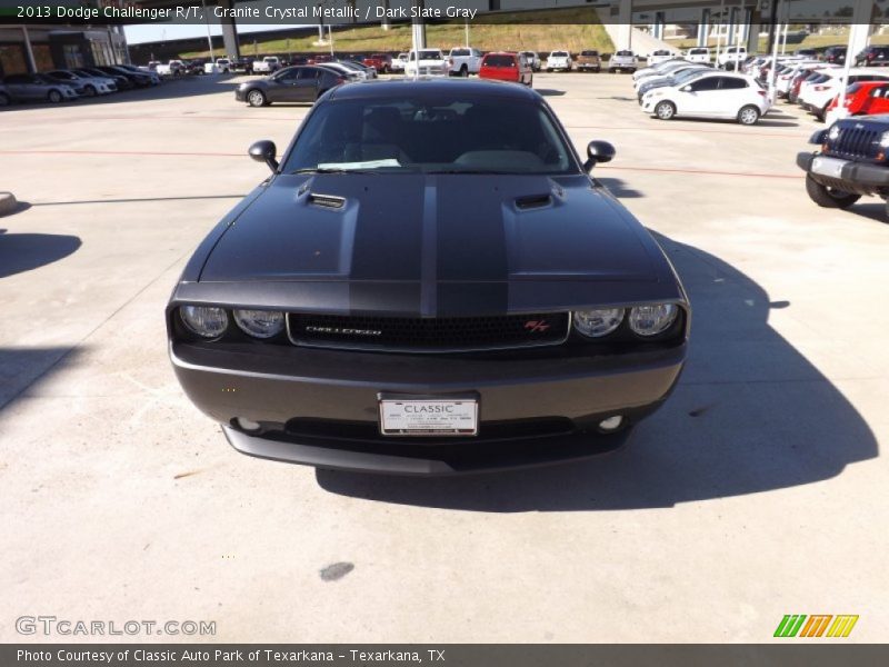 Granite Crystal Metallic / Dark Slate Gray 2013 Dodge Challenger R/T