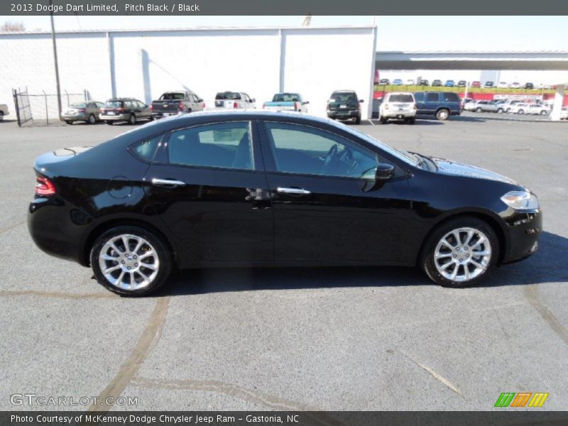 Pitch Black / Black 2013 Dodge Dart Limited