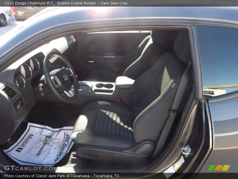 Granite Crystal Metallic / Dark Slate Gray 2013 Dodge Challenger R/T