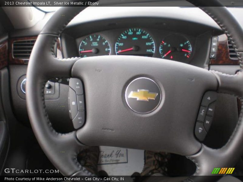 Silver Ice Metallic / Ebony 2013 Chevrolet Impala LT