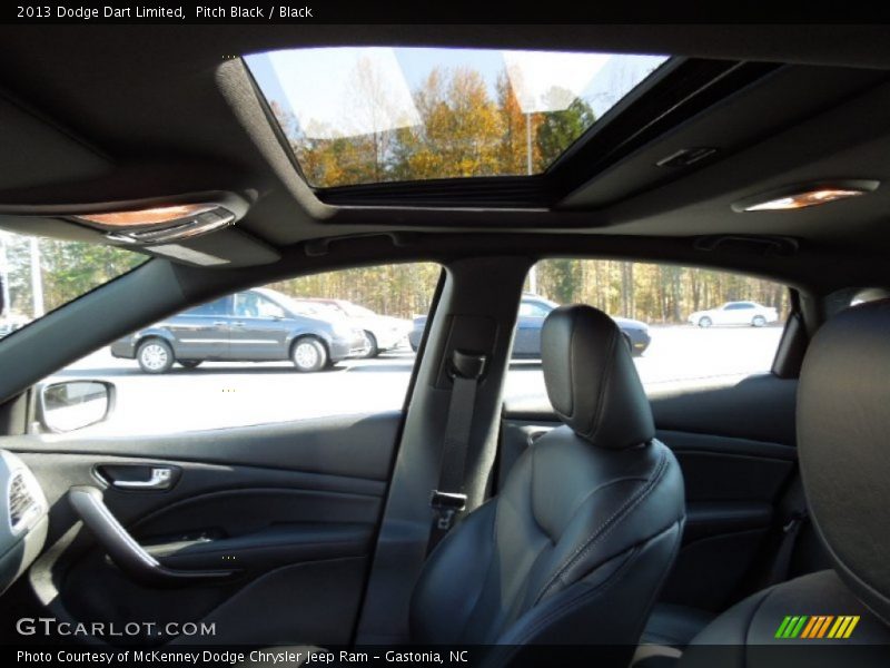 Pitch Black / Black 2013 Dodge Dart Limited