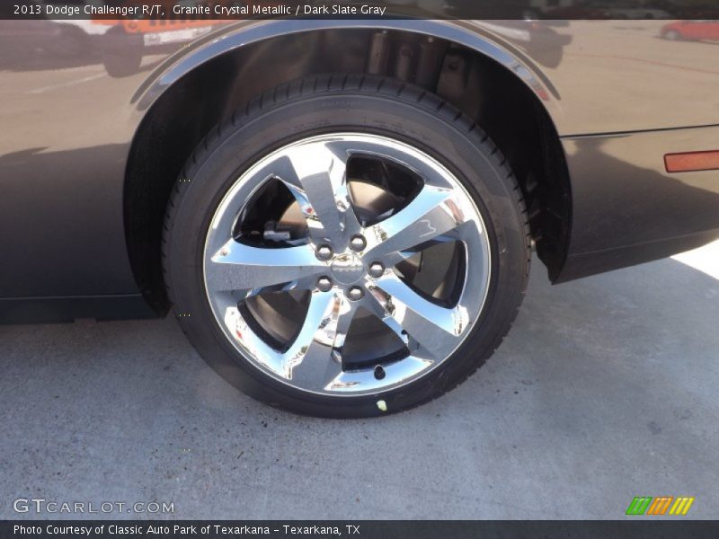 Granite Crystal Metallic / Dark Slate Gray 2013 Dodge Challenger R/T
