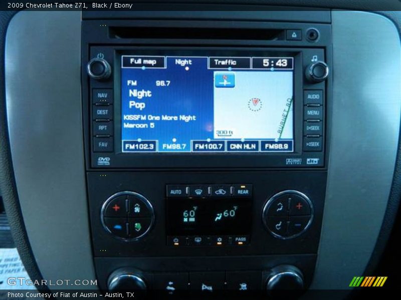 Black / Ebony 2009 Chevrolet Tahoe Z71