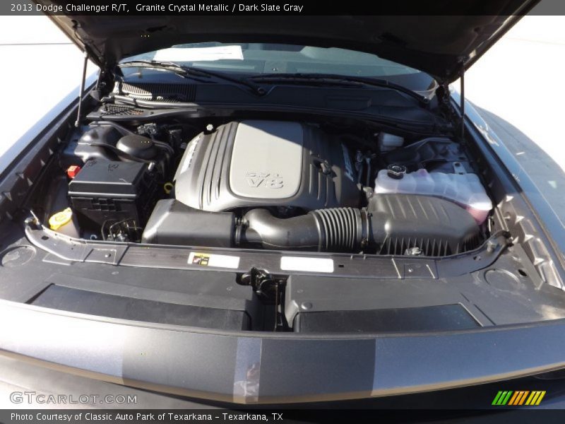 Granite Crystal Metallic / Dark Slate Gray 2013 Dodge Challenger R/T
