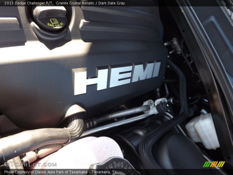 Granite Crystal Metallic / Dark Slate Gray 2013 Dodge Challenger R/T