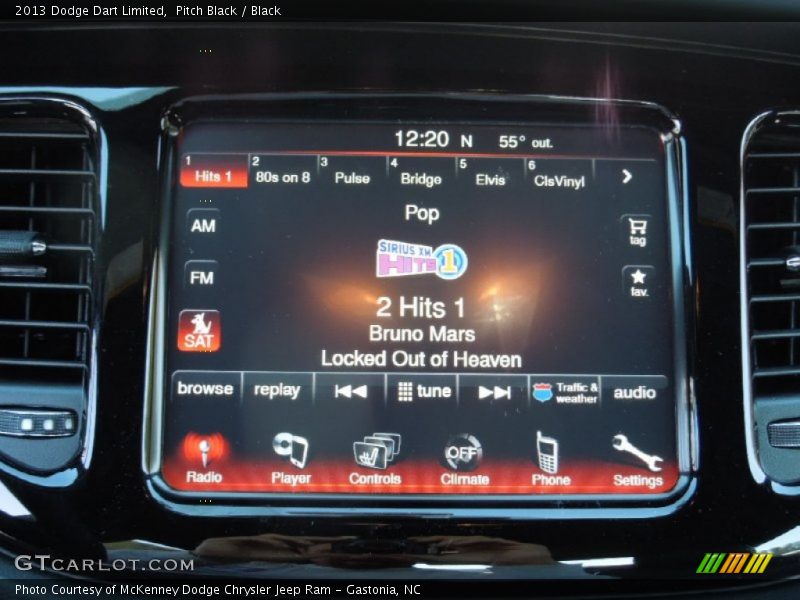 Pitch Black / Black 2013 Dodge Dart Limited