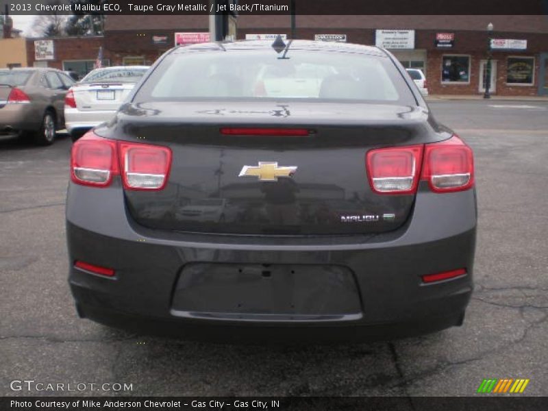 Taupe Gray Metallic / Jet Black/Titanium 2013 Chevrolet Malibu ECO