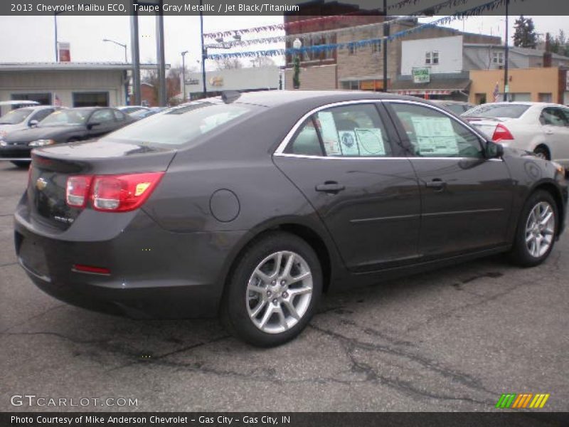 Taupe Gray Metallic / Jet Black/Titanium 2013 Chevrolet Malibu ECO