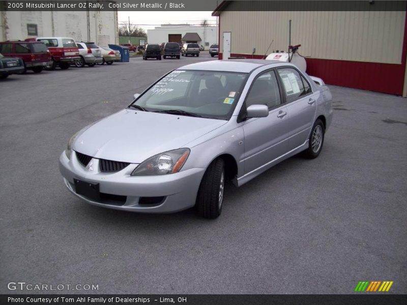 Cool Silver Metallic / Black 2005 Mitsubishi Lancer OZ Rally