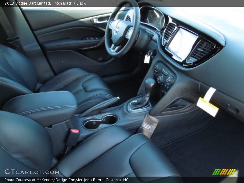 Pitch Black / Black 2013 Dodge Dart Limited