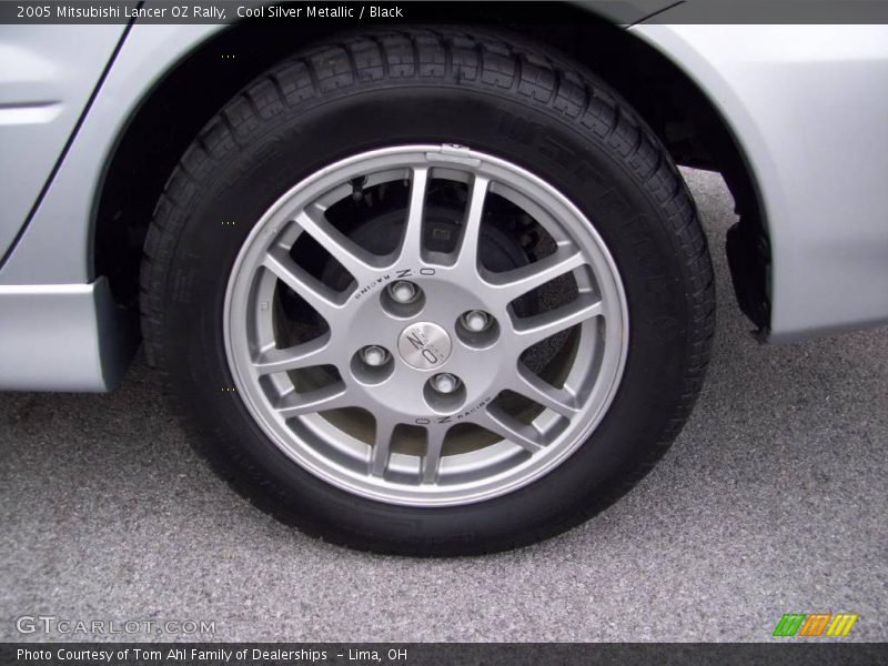 Cool Silver Metallic / Black 2005 Mitsubishi Lancer OZ Rally
