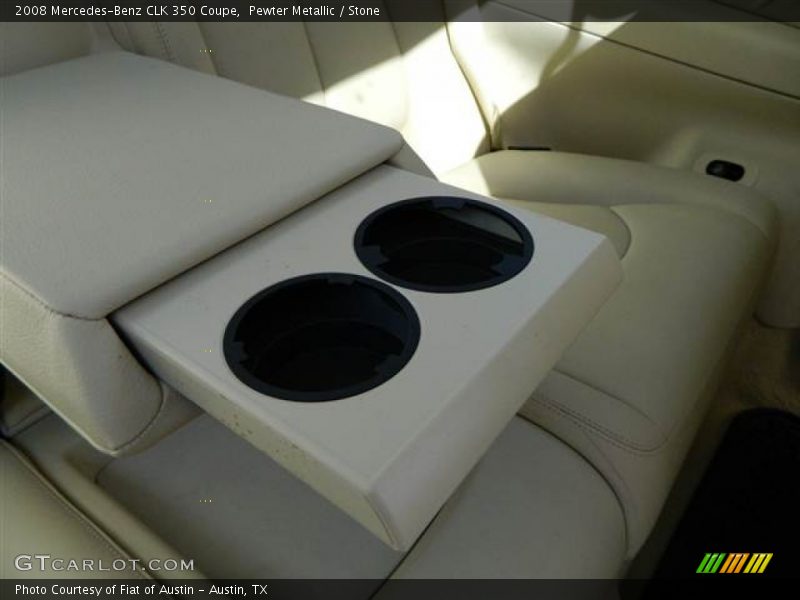Pewter Metallic / Stone 2008 Mercedes-Benz CLK 350 Coupe