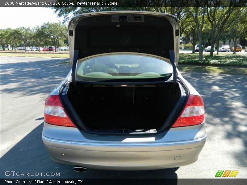 Pewter Metallic / Stone 2008 Mercedes-Benz CLK 350 Coupe