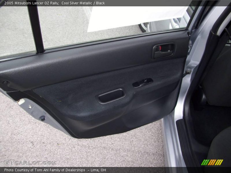 Cool Silver Metallic / Black 2005 Mitsubishi Lancer OZ Rally