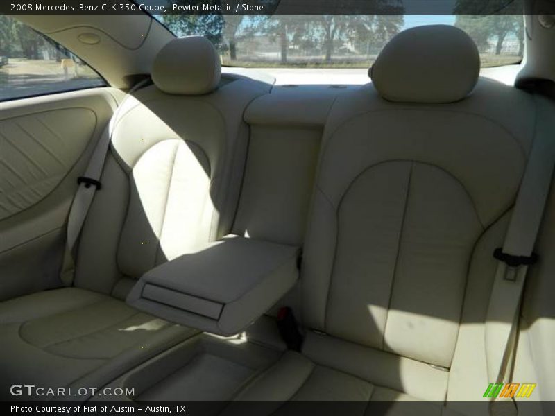 Pewter Metallic / Stone 2008 Mercedes-Benz CLK 350 Coupe
