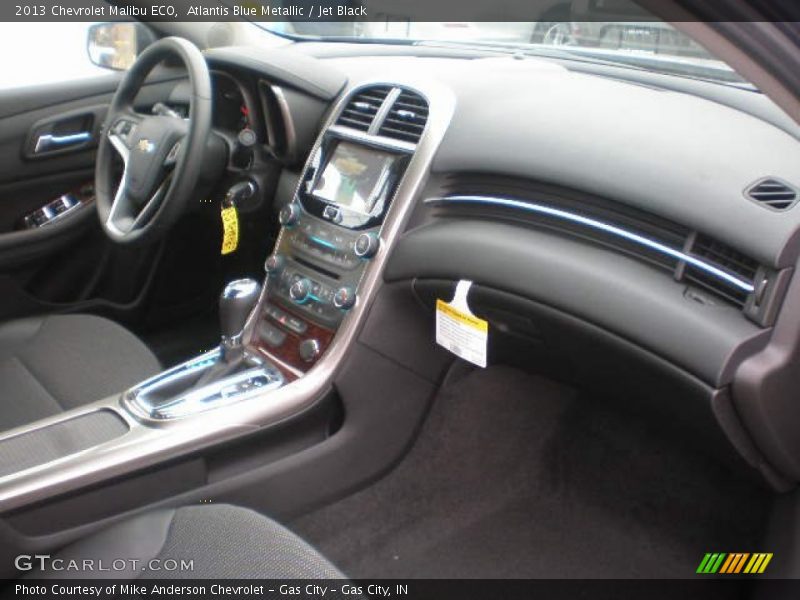 Atlantis Blue Metallic / Jet Black 2013 Chevrolet Malibu ECO