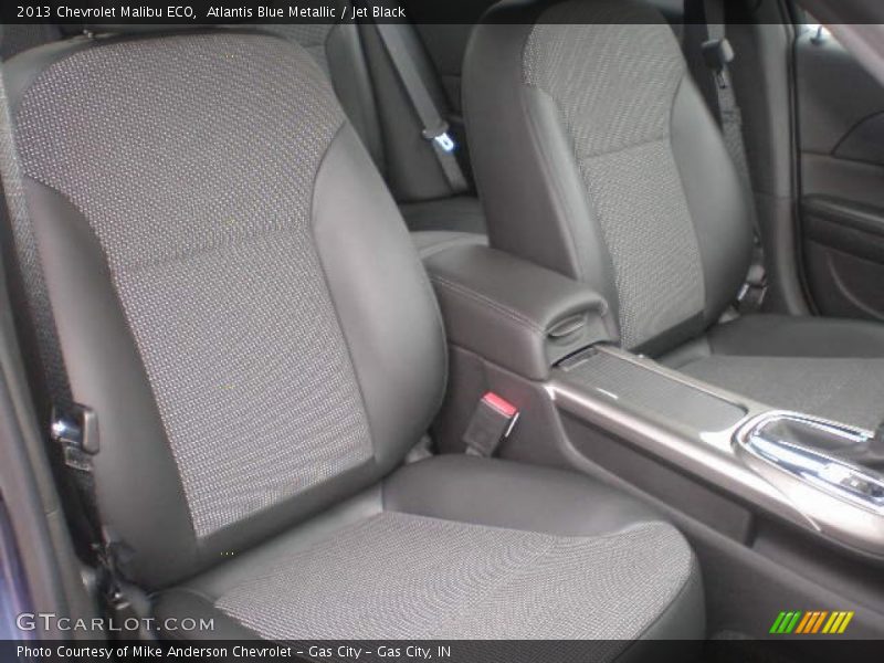 Atlantis Blue Metallic / Jet Black 2013 Chevrolet Malibu ECO