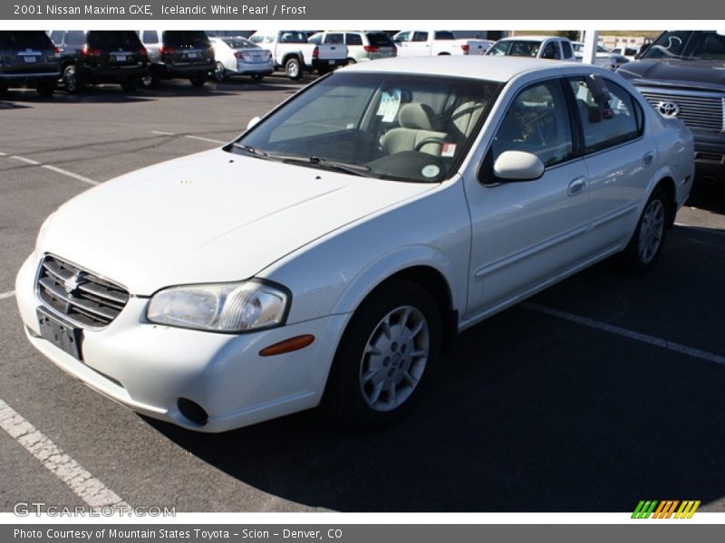 Icelandic White Pearl / Frost 2001 Nissan Maxima GXE