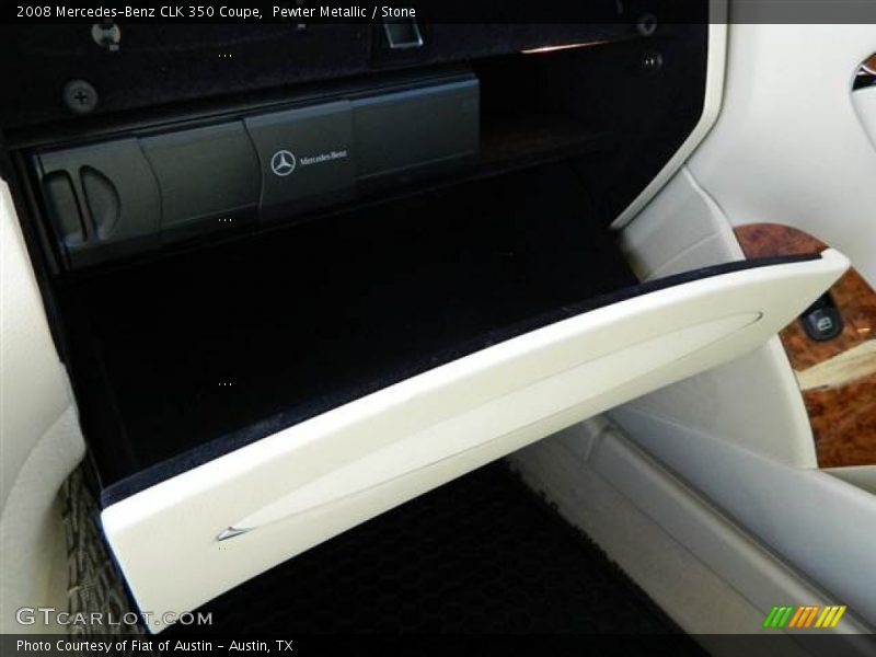 Pewter Metallic / Stone 2008 Mercedes-Benz CLK 350 Coupe