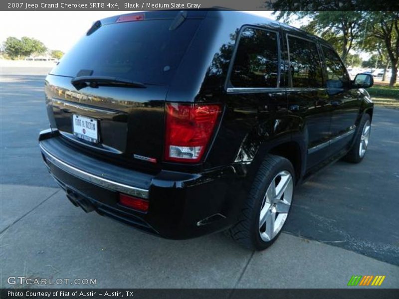Black / Medium Slate Gray 2007 Jeep Grand Cherokee SRT8 4x4