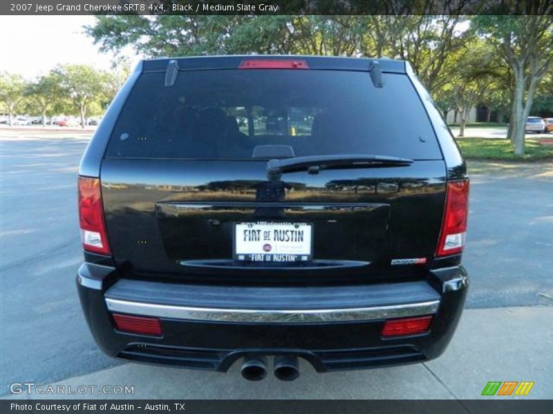 Black / Medium Slate Gray 2007 Jeep Grand Cherokee SRT8 4x4