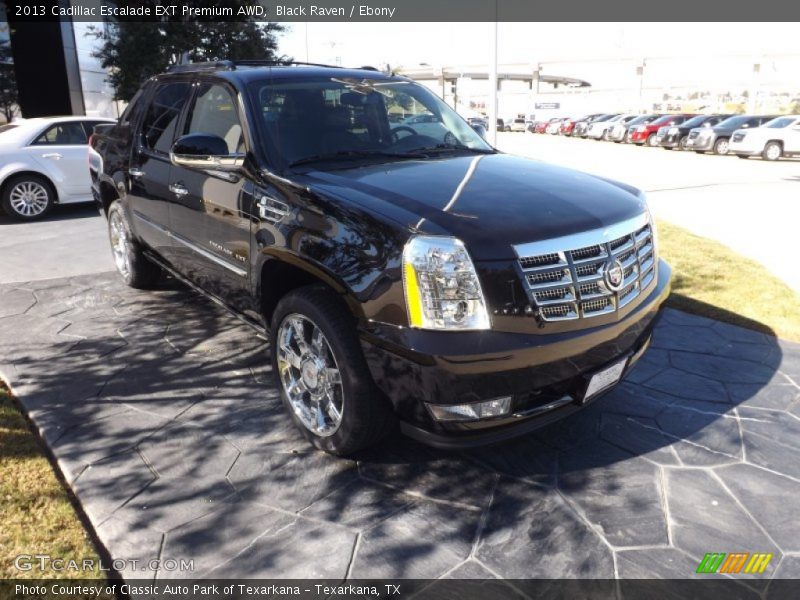 Black Raven / Ebony 2013 Cadillac Escalade EXT Premium AWD