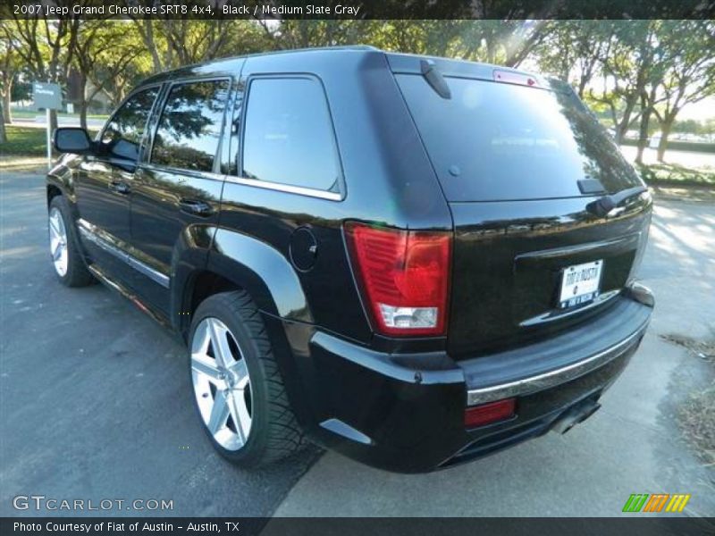 Black / Medium Slate Gray 2007 Jeep Grand Cherokee SRT8 4x4