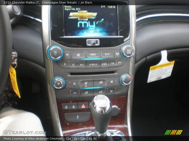 Champagne Silver Metallic / Jet Black 2013 Chevrolet Malibu LT