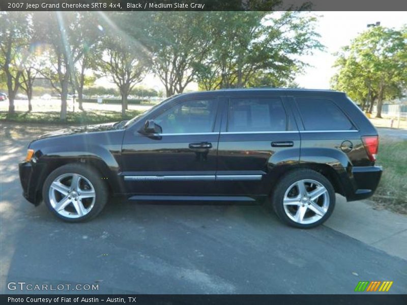 Black / Medium Slate Gray 2007 Jeep Grand Cherokee SRT8 4x4
