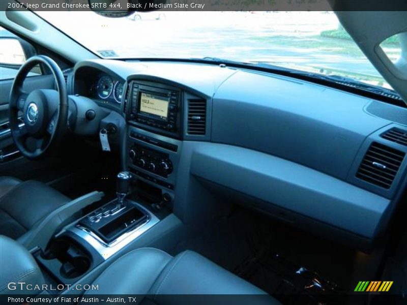 Black / Medium Slate Gray 2007 Jeep Grand Cherokee SRT8 4x4