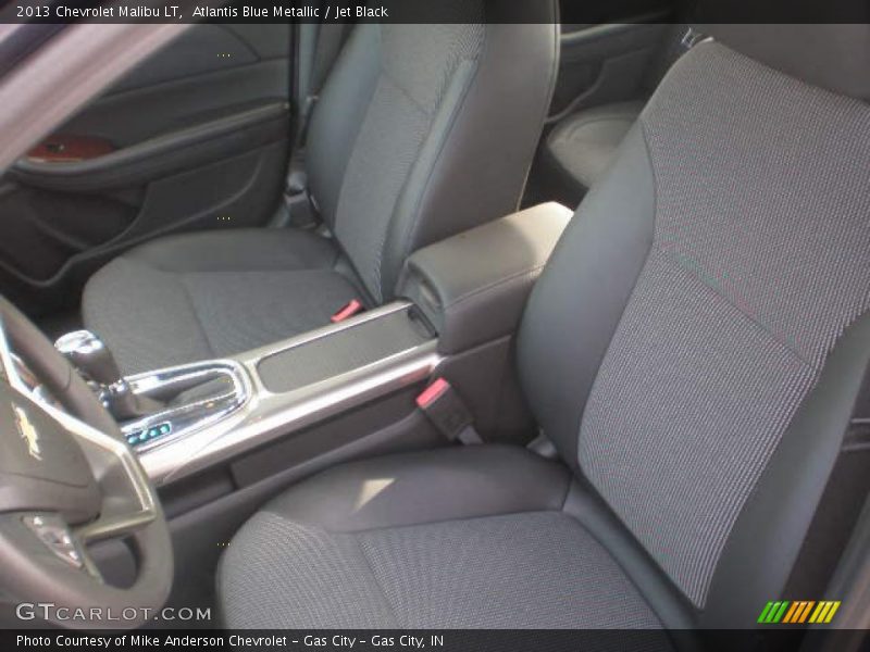 Atlantis Blue Metallic / Jet Black 2013 Chevrolet Malibu LT