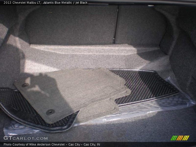 Atlantis Blue Metallic / Jet Black 2013 Chevrolet Malibu LT