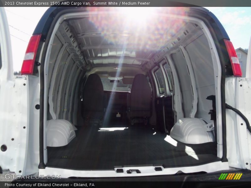 Summit White / Medium Pewter 2013 Chevrolet Express 1500 AWD Cargo Van