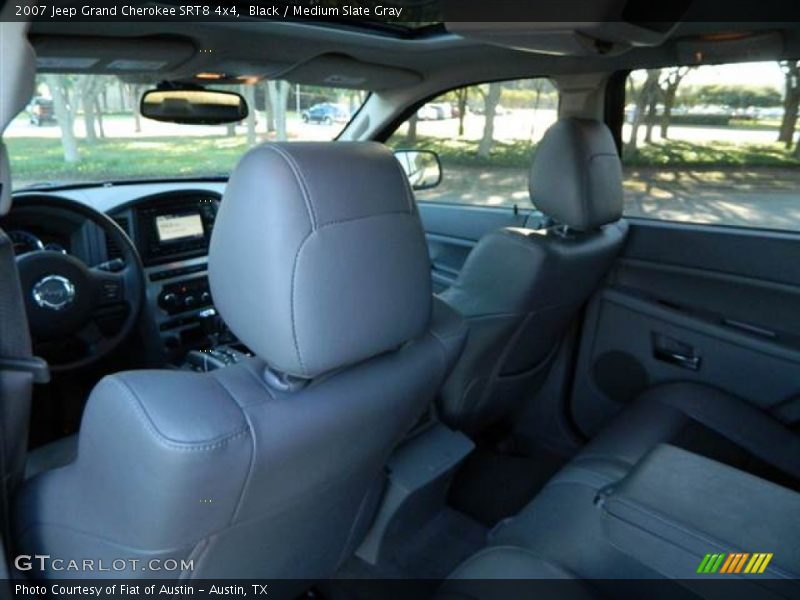 Black / Medium Slate Gray 2007 Jeep Grand Cherokee SRT8 4x4