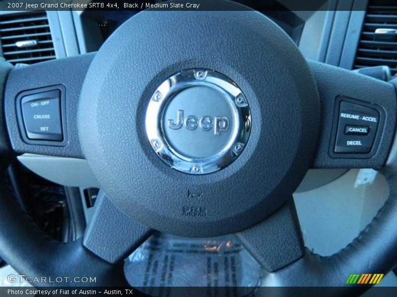 Black / Medium Slate Gray 2007 Jeep Grand Cherokee SRT8 4x4