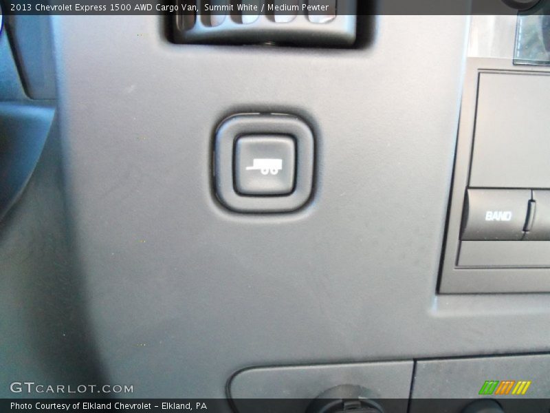 Summit White / Medium Pewter 2013 Chevrolet Express 1500 AWD Cargo Van