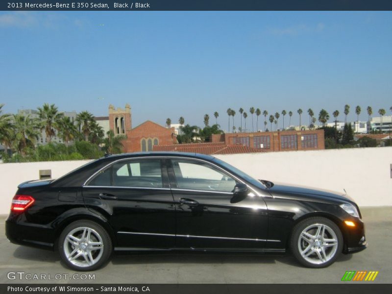 Black / Black 2013 Mercedes-Benz E 350 Sedan