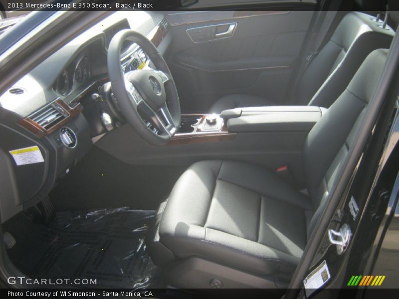 Black / Black 2013 Mercedes-Benz E 350 Sedan