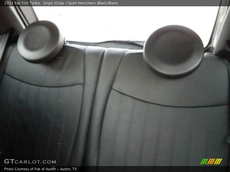 Grigio (Gray) / Sport Nero/Nero (Black/Black) 2013 Fiat 500 Turbo